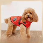 Buddies Padded Winter Dog Coat | Warm Quilted Jacket with Reflective Trim, S to 5XL in 8 Colours
