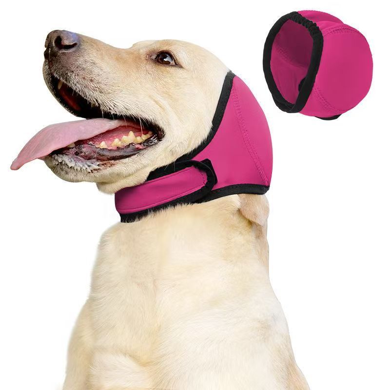 Buddies Dog Noise Reduction Earmuffs — Calming Ear Defenders for Fireworks, Thunder & Travel Anxiety | Water-Resistant, S–XL