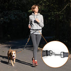 Hands-Free Dog Leash with Waist Belt — Bungee Bike & Running Lead