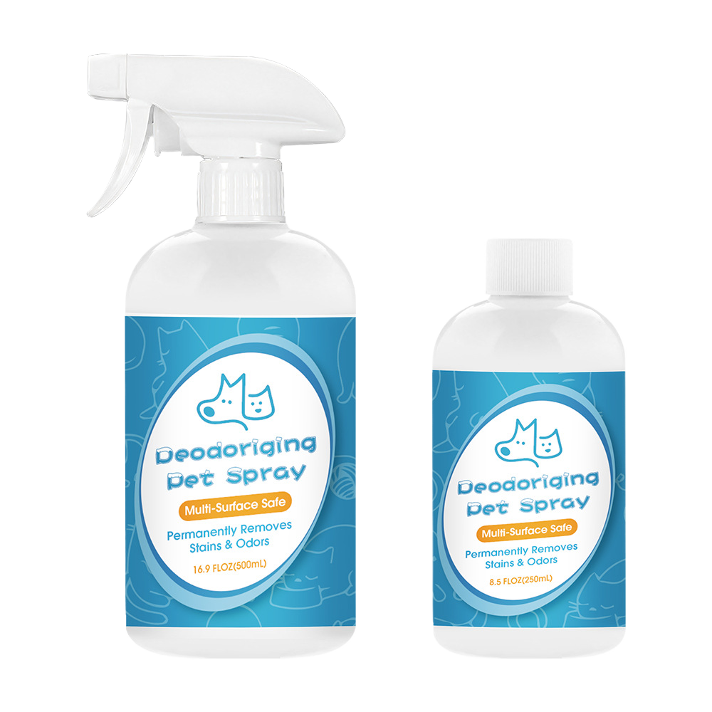 Pet Deodorizing Spray Enzyme Pet Supplies Deodorizer Odor Remover Cat and Dog Deodorizer Fragrance Enhancer Indoor Sterilization