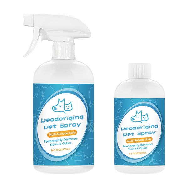 Pet Deodorizing Spray Enzyme Pet Supplies Deodorizer Odor Remover Cat and Dog Deodorizer Fragrance Enhancer Indoor Sterilization