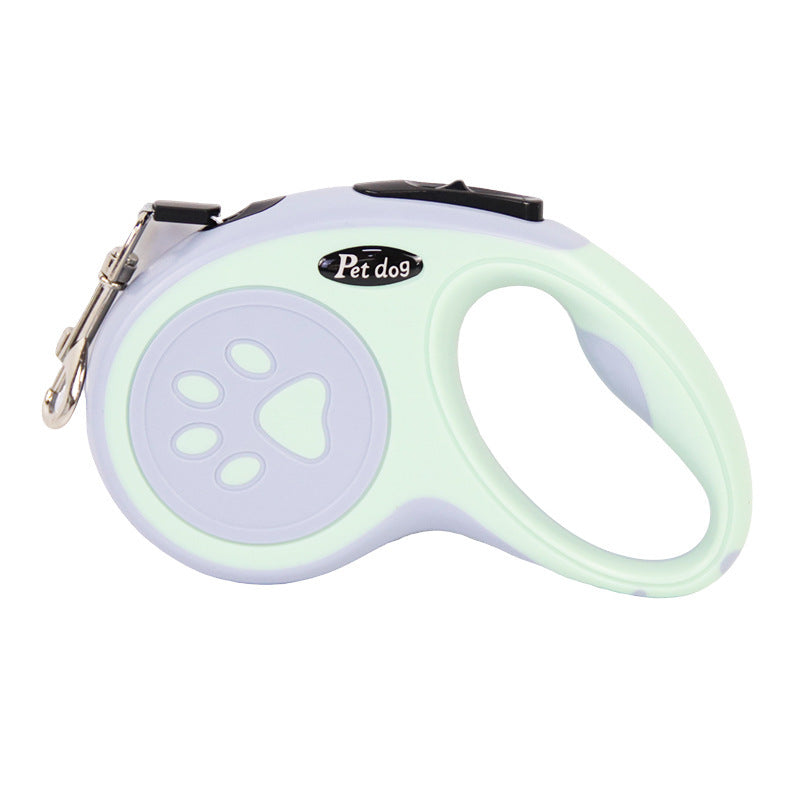 Buddies Retractable Dog Leash — One-Button Braking Lead in 3m & 5m for Small & Medium Dogs | Ergonomic Non-Slip Grip