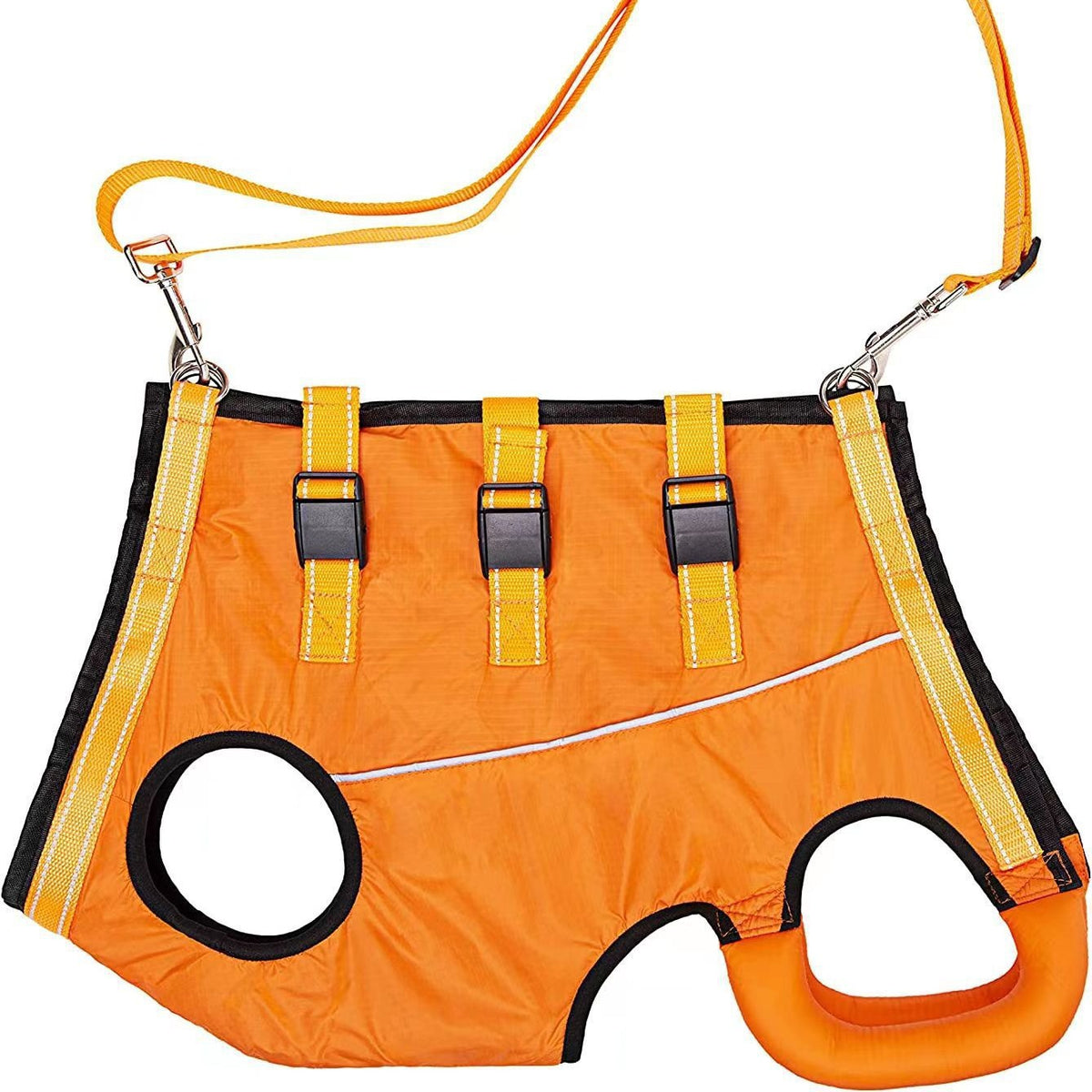 Buddies Dog Support Sling — Adjustable Rehabilitation Belt for Small & Medium Dogs (XS–XL, 3–21kg) | Stairs, Walks & Recovery