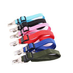 Buddies Dog Car Seat Belt | Adjustable Safety Lead That Clips into Any Seat Belt Buckle, 13 Colours