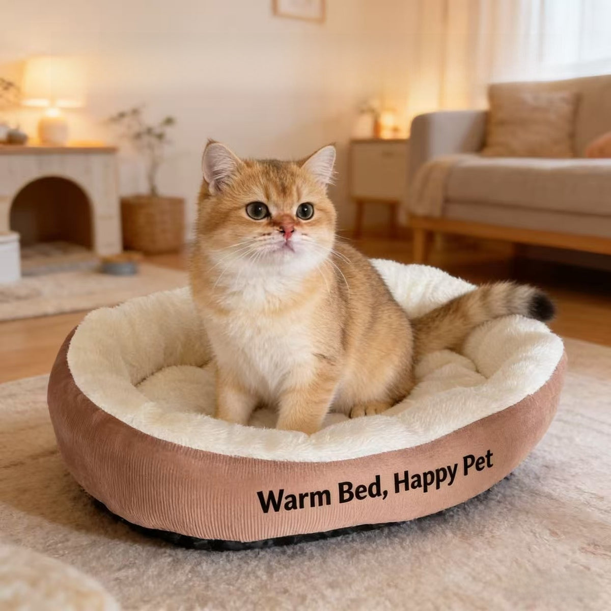 Buddies Reversible All-Season Dog Bed | Plush Winter Side, Cool Cotton Summer Side, Machine Washable (M to 3XL)