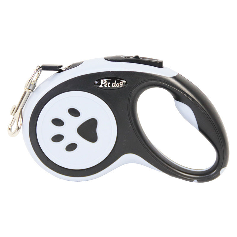Buddies Retractable Dog Leash — One-Button Braking Lead in 3m & 5m for Small & Medium Dogs | Ergonomic Non-Slip Grip