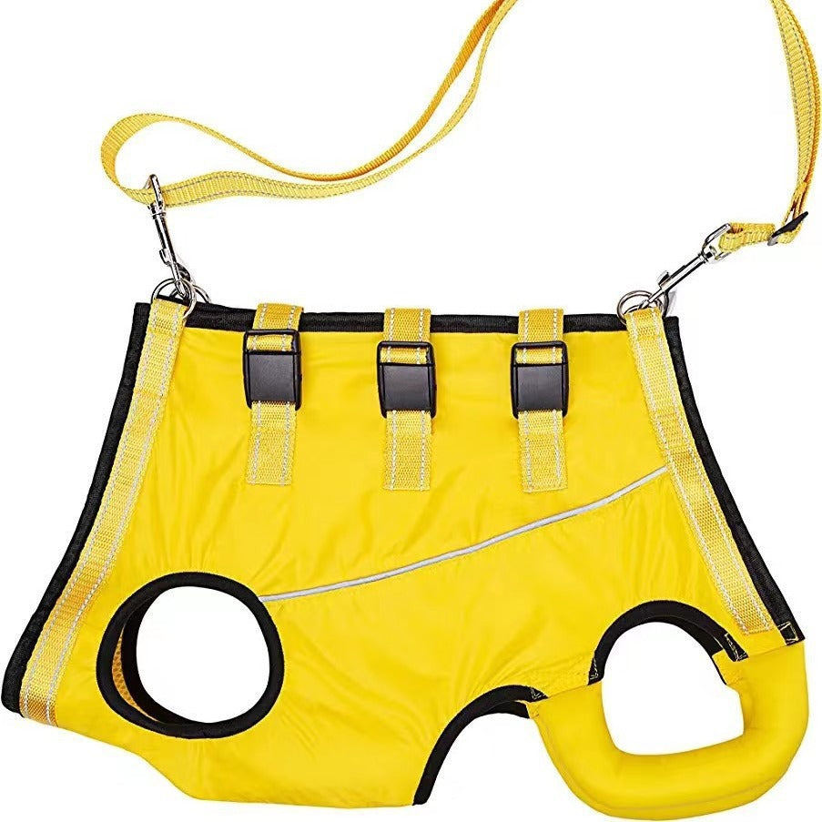 Buddies Dog Support Sling — Adjustable Rehabilitation Belt for Small & Medium Dogs (XS–XL, 3–21kg) | Stairs, Walks & Recovery