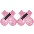 Buddies Non-Slip Dog Socks (Set of 4) — Anti-Slip Grip Socks for Hardwood & Tile Floors | Senior, Knuckling & Post-Op Support
