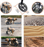 Buddies Dog Wheelchair for Back Legs — Adjustable Pet Mobility Aid for Small & Large Dogs (XS–XXL) | IVDD, DM, Hip Dysplasia & Senior Dogs