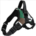 Buddies No-Choke Dog Harness — Breathable Chest Harness for Pullers & Flat-Faced Breeds (XS–XL, 5–95kg) | Anti-Choke, Adjustable