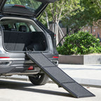 Buddies Folding Dog Ramp — Portable Non-Slip Car Boot Ramp for Senior, Injured & Large Dogs | Lightweight Aluminium, Folds Flat
