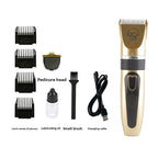 Buddies Low-Noise Dog Clipper Kit — Cordless Rechargeable Grooming Clippers for Nervous Dogs | Guide Combs, Rounded Blade Tips