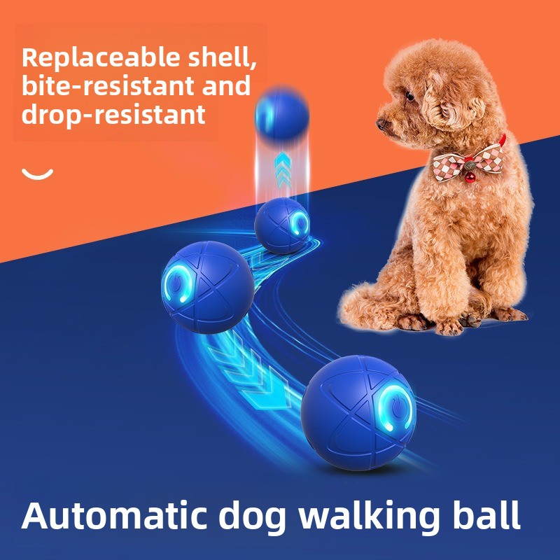 Smart Interactive Dog Ball — Self-Play Toy