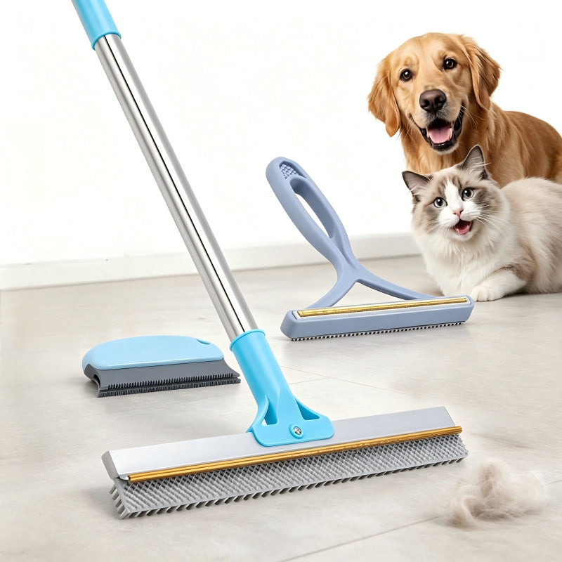 Pet Hair Remover Brush for Carpets and Mops