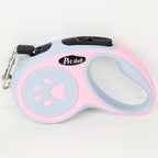 Buddies Retractable Dog Leash — One-Button Braking Lead in 3m & 5m for Small & Medium Dogs | Ergonomic Non-Slip Grip
