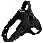 Buddies No-Choke Dog Harness — Breathable Chest Harness for Pullers & Flat-Faced Breeds (XS–XL, 5–95kg) | Anti-Choke, Adjustable