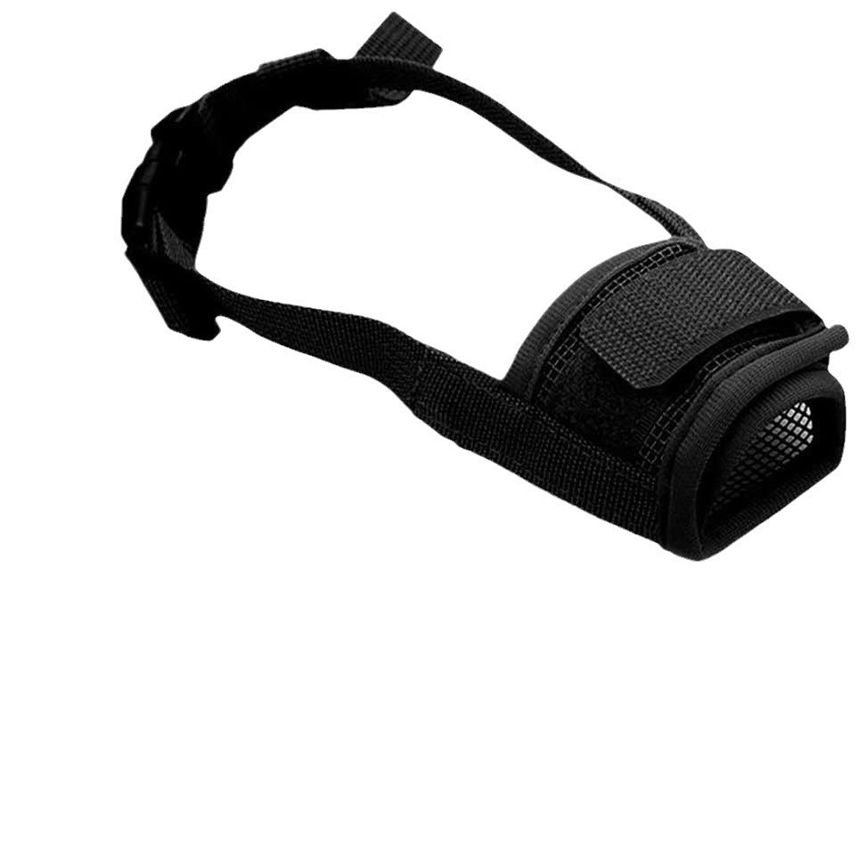 Buddies Adjustable Dog Muzzle — Lightweight Safety Muzzle for Vet Visits, Grooming & Scavenging | Allows Panting & Drinking (S–XXL)