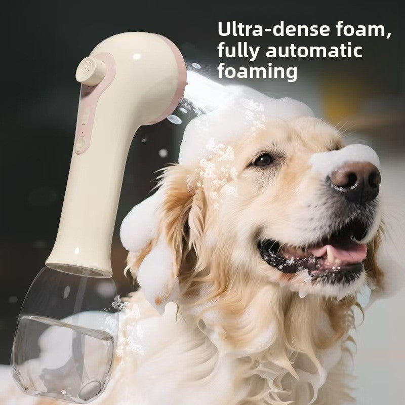 Handheld Electric Pet Bubble Comb Brush