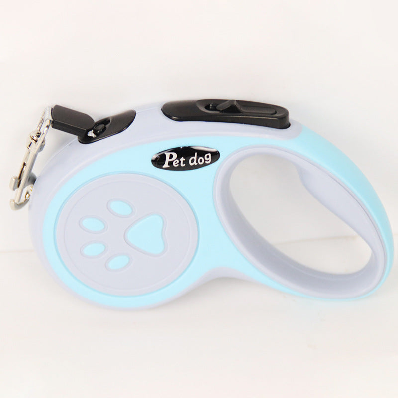 Buddies Retractable Dog Leash — One-Button Braking Lead in 3m & 5m for Small & Medium Dogs | Ergonomic Non-Slip Grip