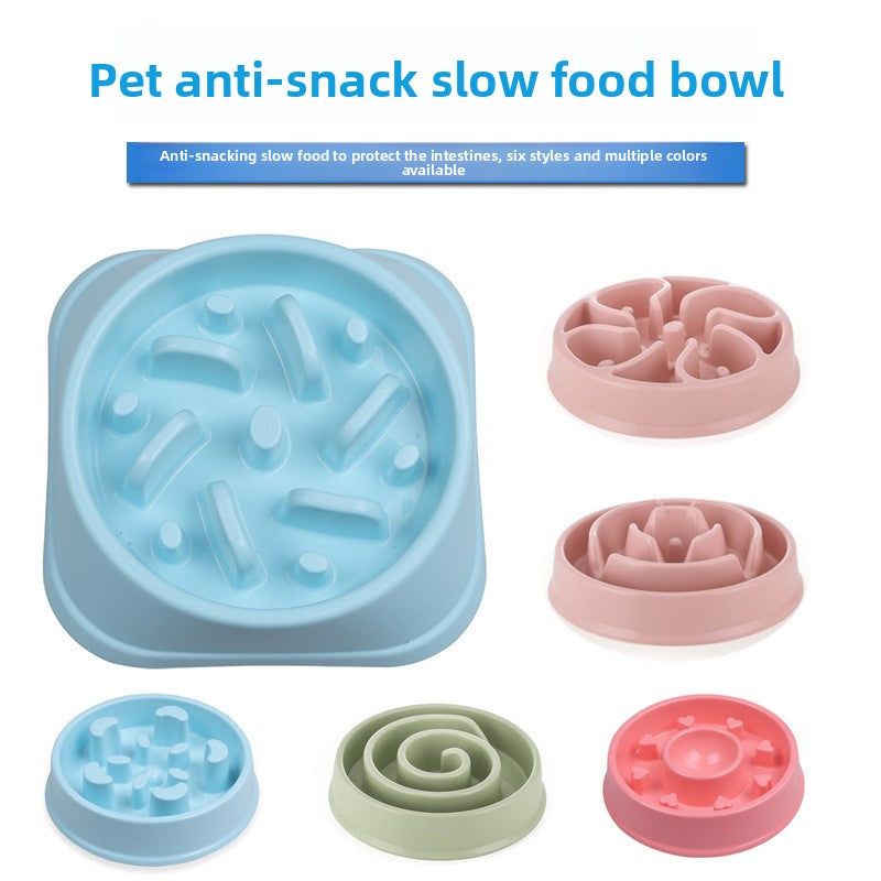 Slow Feed Dog Bowl — Anti-Bloat Puzzle Feeder
