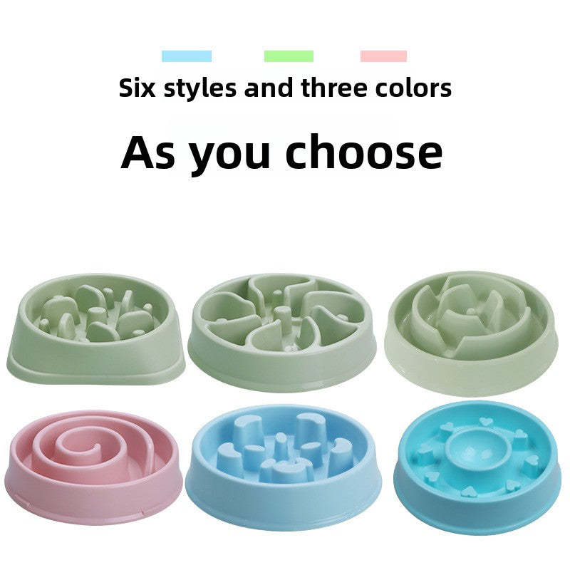 Slow Feed Dog Bowl — Anti-Bloat Puzzle Feeder