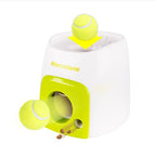 Interactive Dog Tennis Ball Launcher &amp; Treat Dispenser