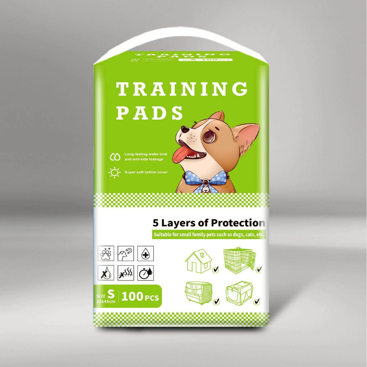 Buddies Disposable Dog Pads — Super-Absorbent Training & Incontinence Pads with Leak-Proof Backing | Bulk Packs, Four Sizes
