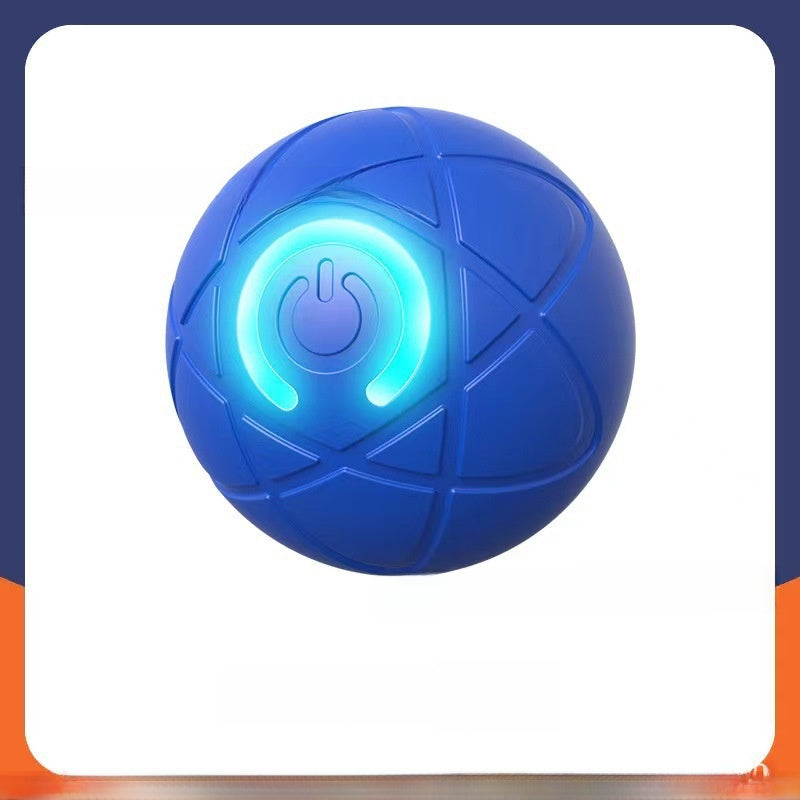Buddies Self-Rolling Dog Ball | USB Rechargeable Interactive Toy That Moves on Its Own