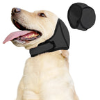 Buddies Dog Noise Reduction Earmuffs — Calming Ear Defenders for Fireworks, Thunder & Travel Anxiety | Water-Resistant, S–XL