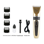 Buddies Low-Noise Dog Clipper Kit — Cordless Rechargeable Grooming Clippers for Nervous Dogs | Guide Combs, Rounded Blade Tips