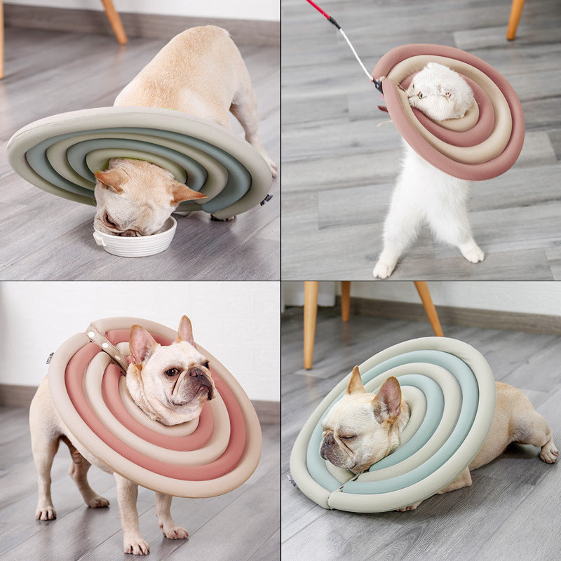 Buddies Padded Dog Recovery Collar — Soft Cone Alternative for Post-Surgery Healing (XS–XXL) | Breathable & Washable